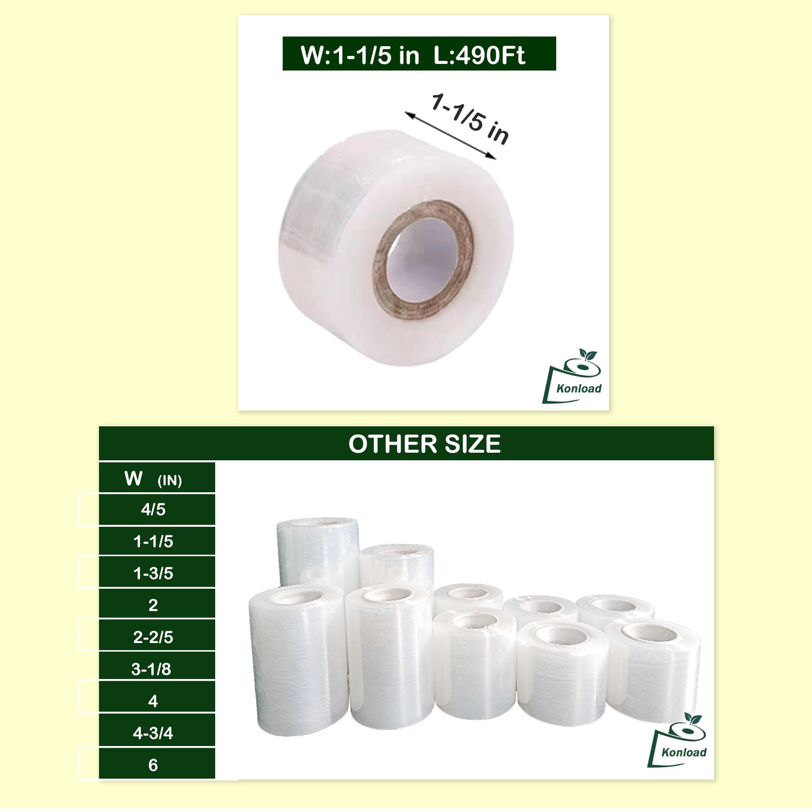 Konload clear grafting film wrap provides breathable support for wounds.