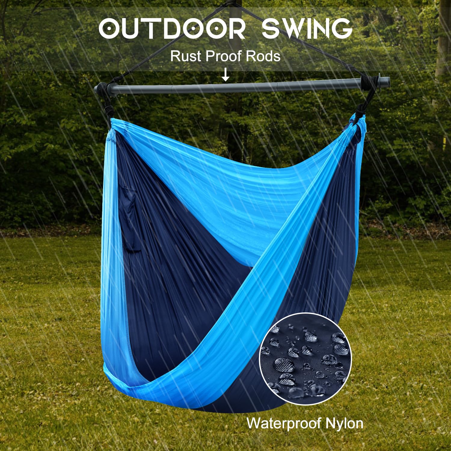 Durable nylon parachute fabric suitable for outdoors and quick drying.