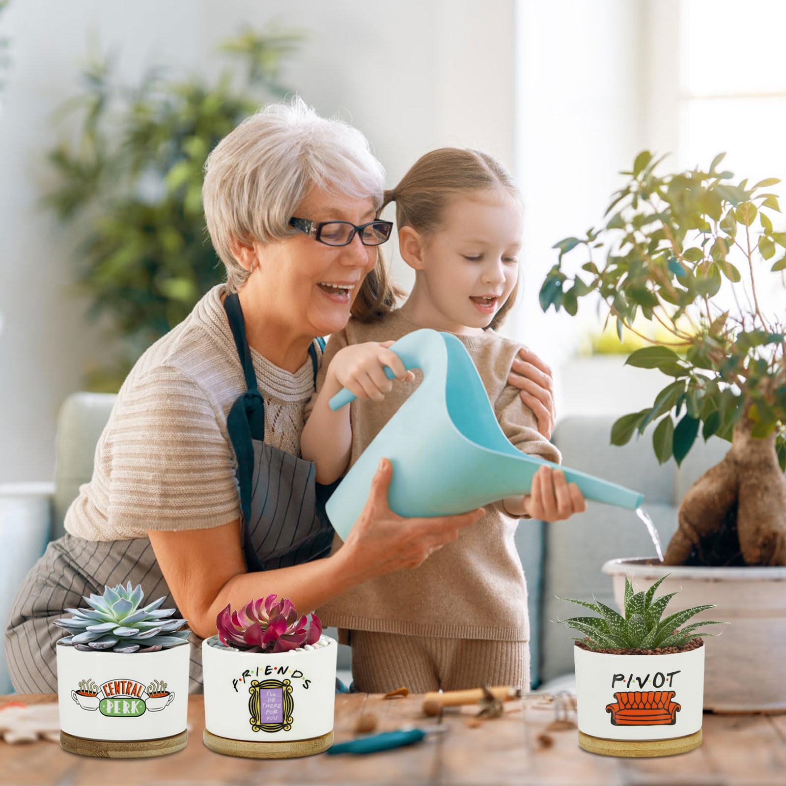 KONROOWEI pots packaging secure delivery: arrives safely with foam protection