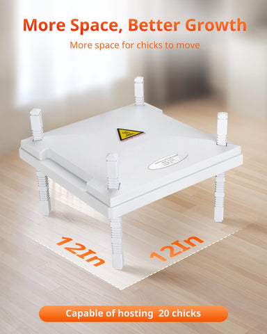 KONYXALU Chick Heat Plate easy-to-assemble design for quick setup and simple cleaning.