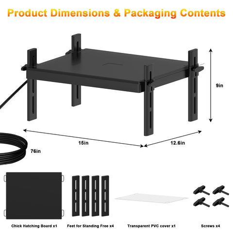 KOOHYIA removable PVC cover keeps the plate clean during use