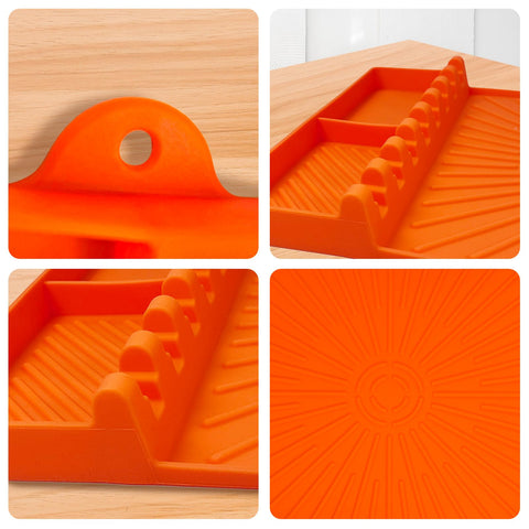 Koolstuffs spares scratch on grill surface and reduces mess