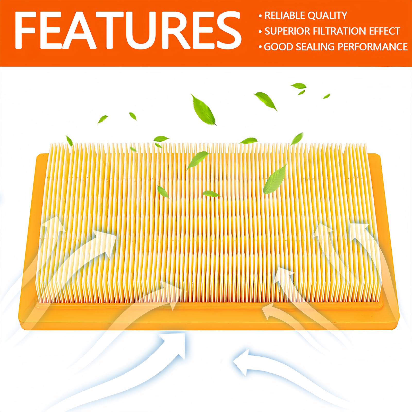 KOONDHEEND 0J8478S air filter maintains clean intake for smooth operation.