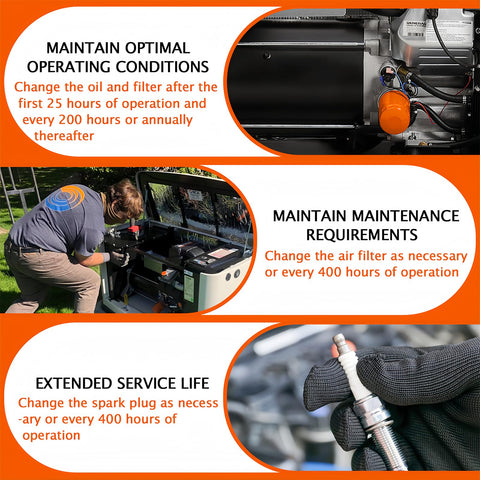 KOONDHEEND 1-year warranty badge on maintenance kit.
