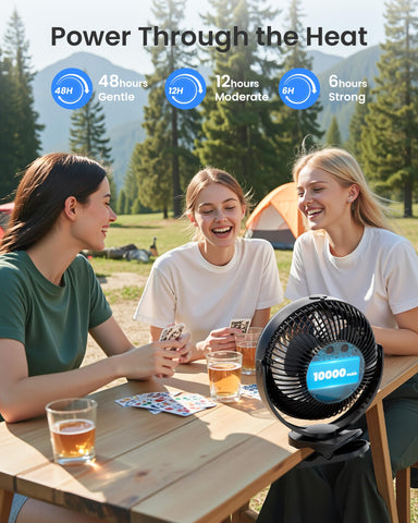 Koonie 200ml water tank enables longer cooling sessions.