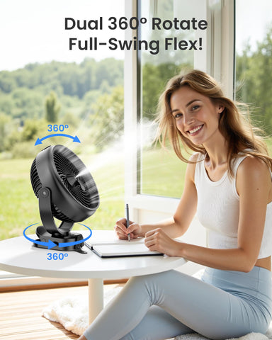 Koonie outdoor travel clip fits golf carts and strollers.