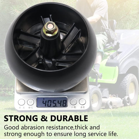 KOOTANS 5-inch polypropylene deck wheel close-up, durable and scratch-resistant