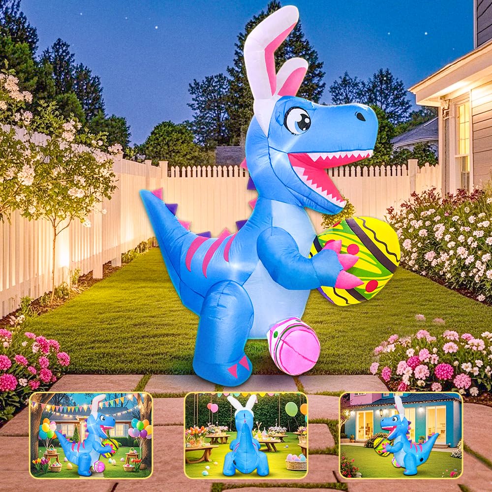 KOOY durable polyester inflatable withstands outdoor use during spring events.