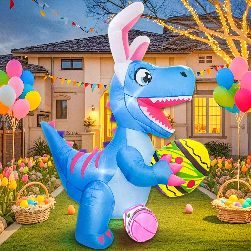 KOOY Easter yard decoration creates cheerful garden ambience for guests.