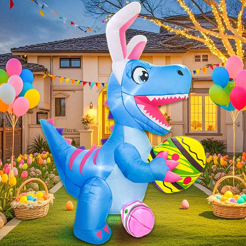 KOOY Easter yard decoration creates cheerful garden ambience for guests.
