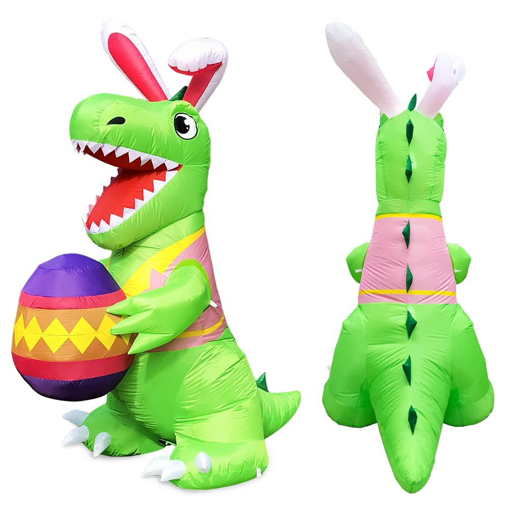 Kooy Easter dinosaur yard decoration ideal for parties and gardens.