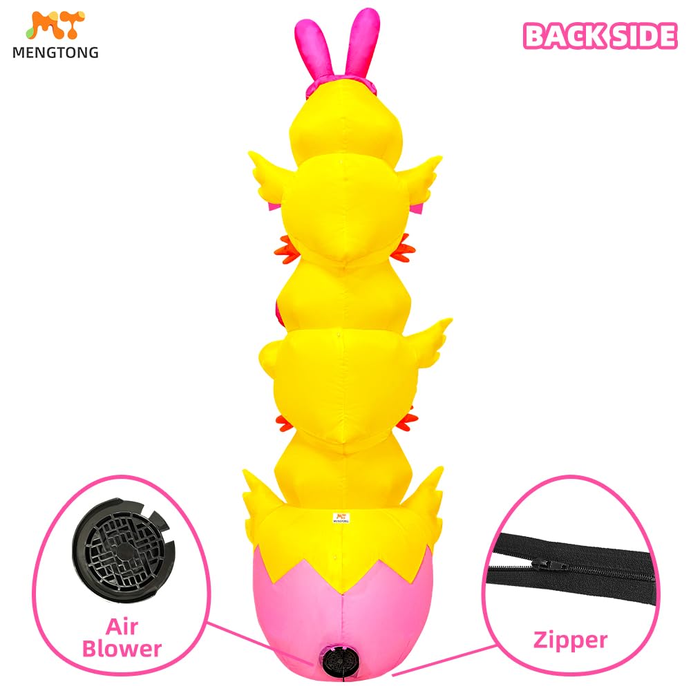 KOOY Easter decoration includes stakes, rope, and water bag.