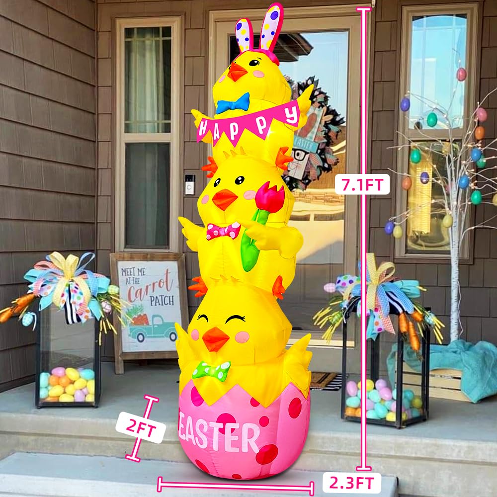 KOOY durable polyester inflatable for outdoor yard use.