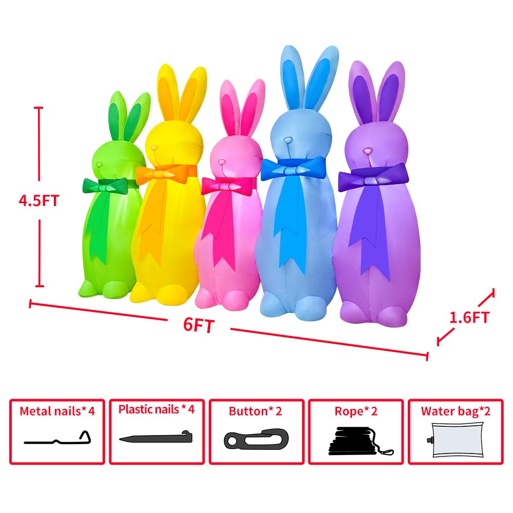 KOOY LED-lit Easter display invites family and neighbors outside.