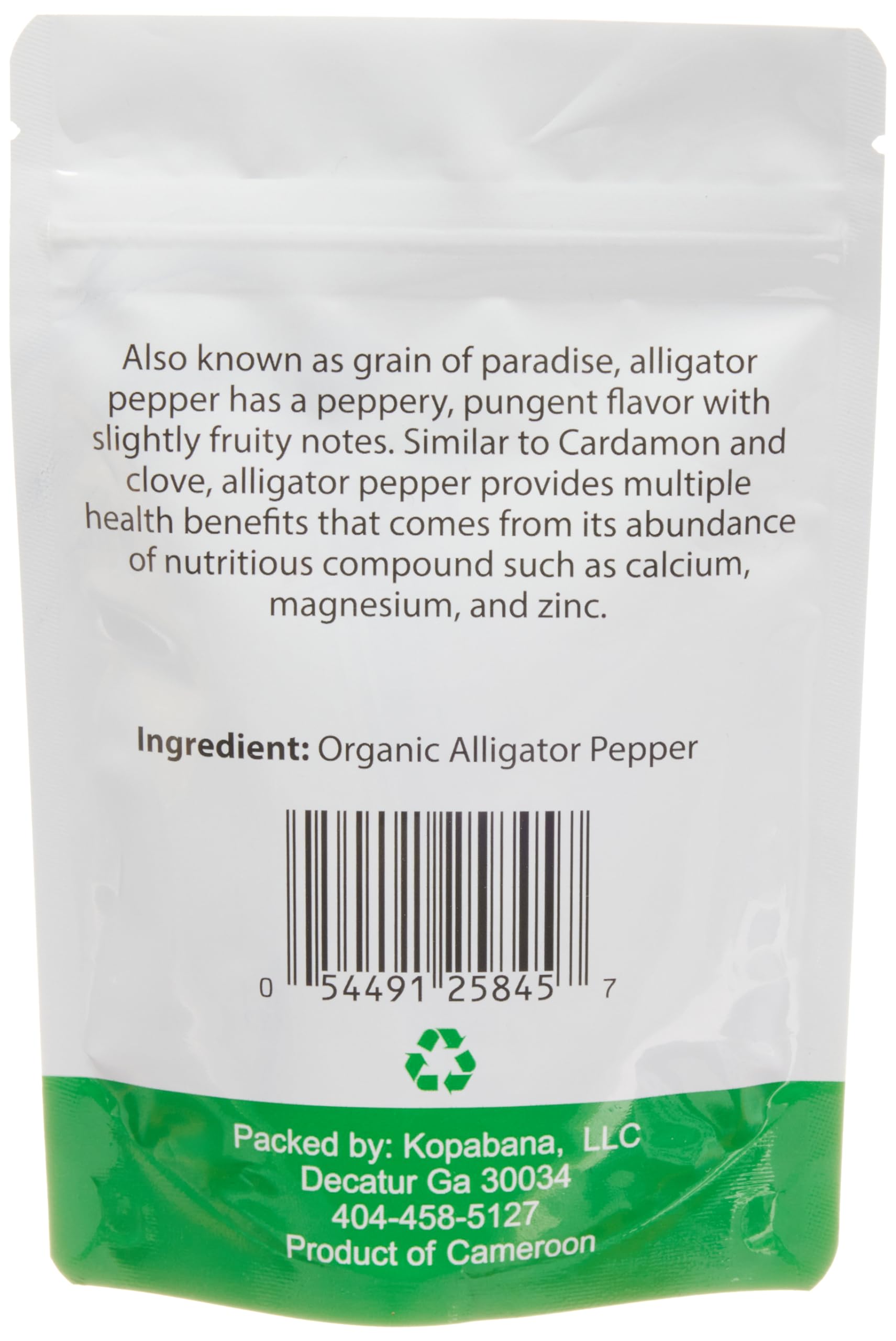 KOPABANA Alligator Pepper powder ready to sprinkle into dishes.