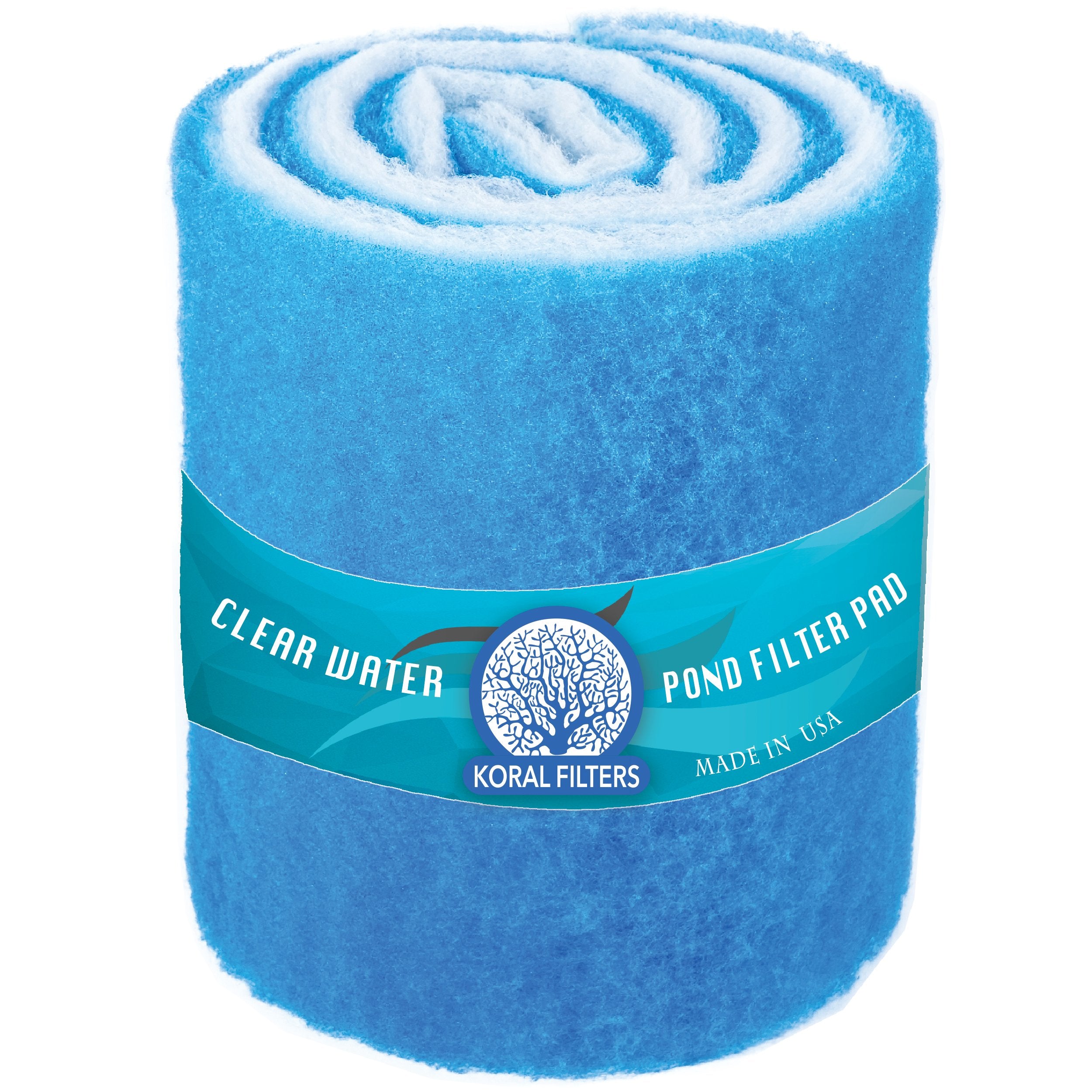 Koral Filters roll-cut-to-fit for koi ponds and aquariums enabling precise sizing