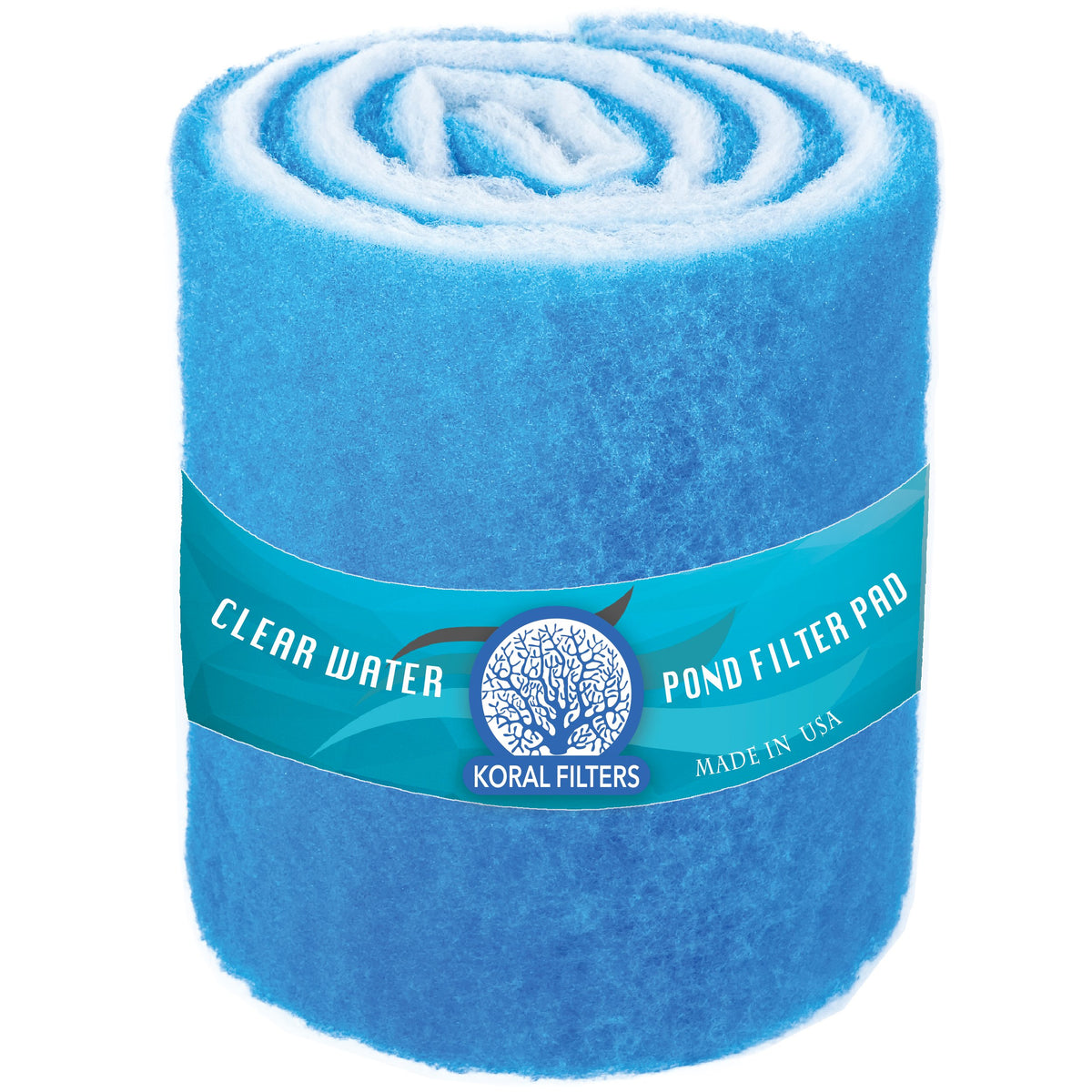 Koral Filters roll-cut-to-fit for koi ponds and aquariums enabling precise sizing