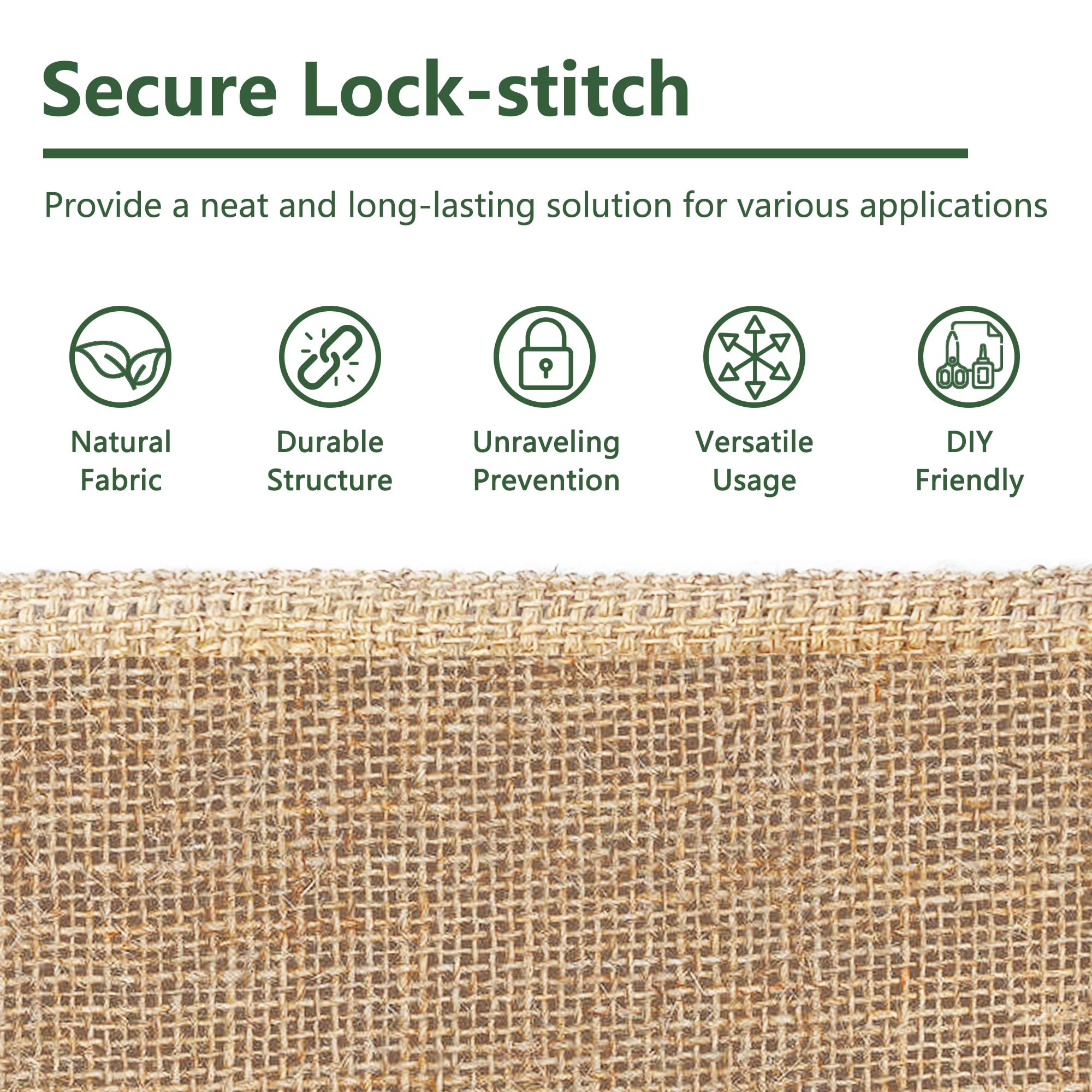 Koretech burlap roll crafted into a stylish DIY handbag