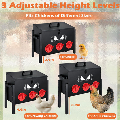 Koretech sloped lid design helps deter roosting and keeps area tidy