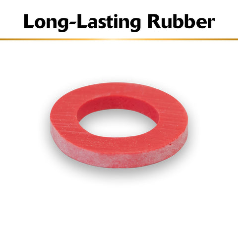 Korky Premium Garden Hose Washers close-up of flexible rubber seal