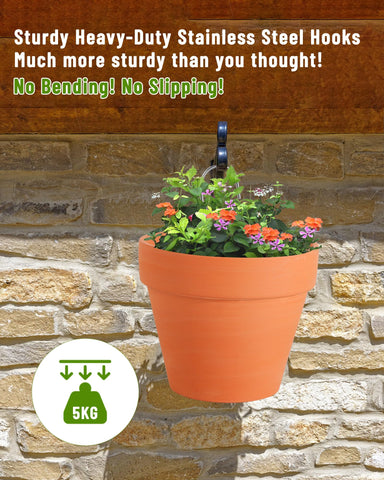 KOROI orchid pot hanger provides stable support for blooms.