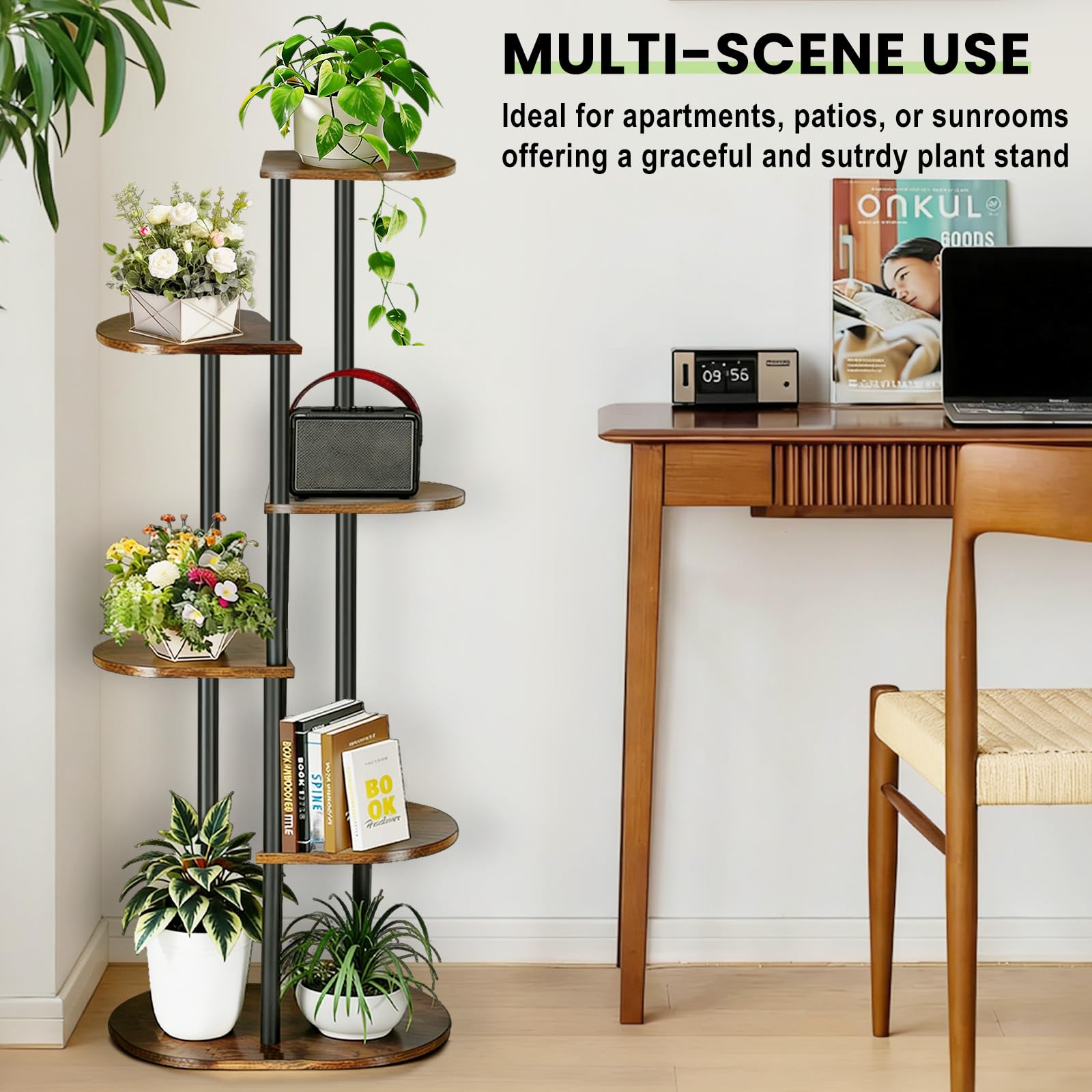Korrie Home US support plant shelf ready to assist with setup