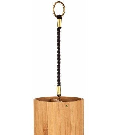 Koshi Chime Ignis Fire Element bronze baton construction adds tactile luxury.