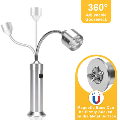 KOSIN Barbecue Light arrives with batteries for immediate use.