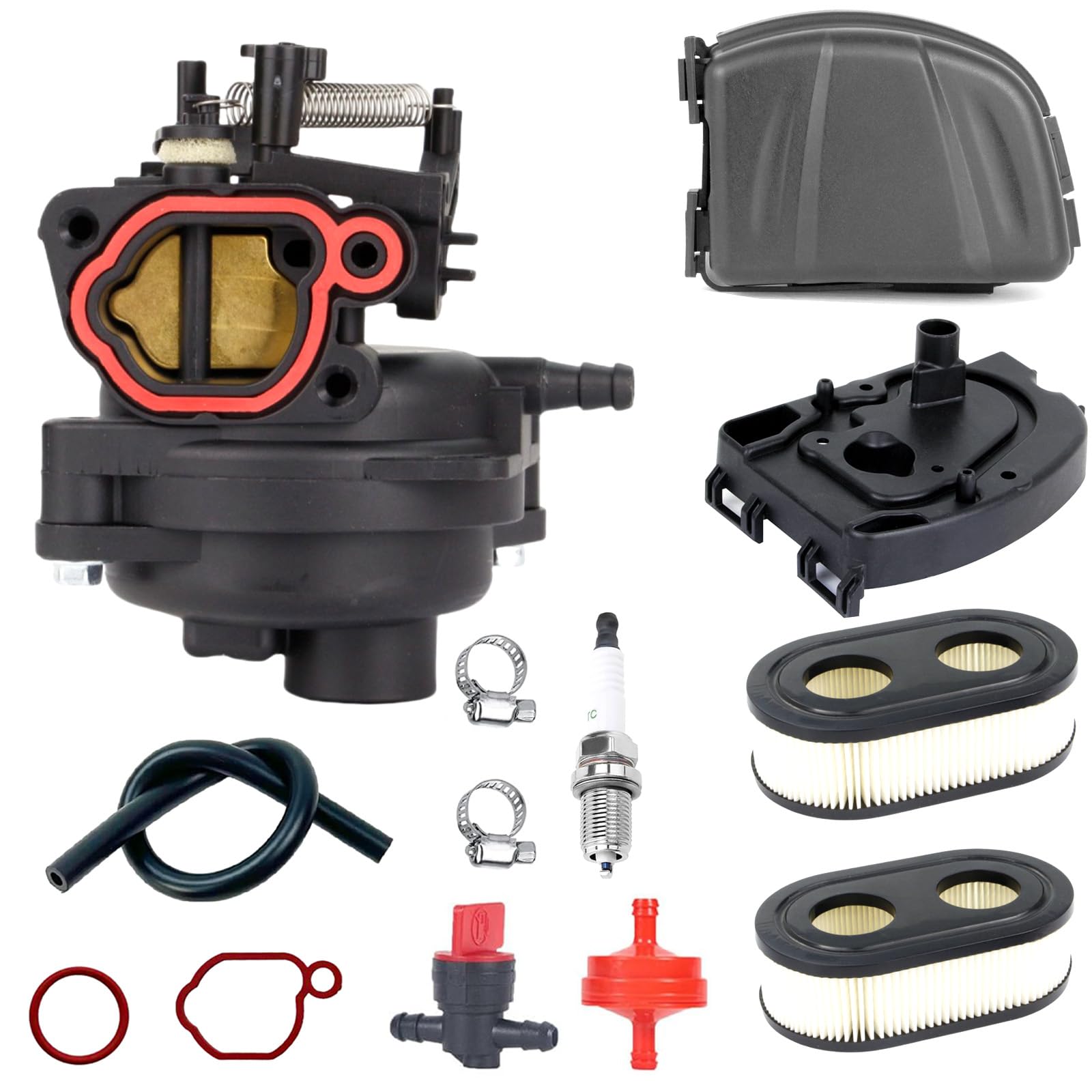 Koubliztic 799584 carburetor close-up for reliable lawn mower starts.