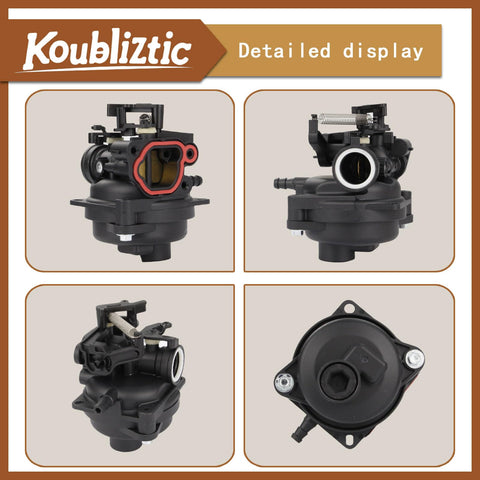 Koubliztic carburetor kit throat clamps for secure connections.