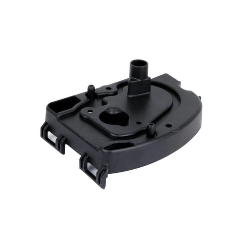 Fuel shut-off valve and hose support secure fuel flow during operation.