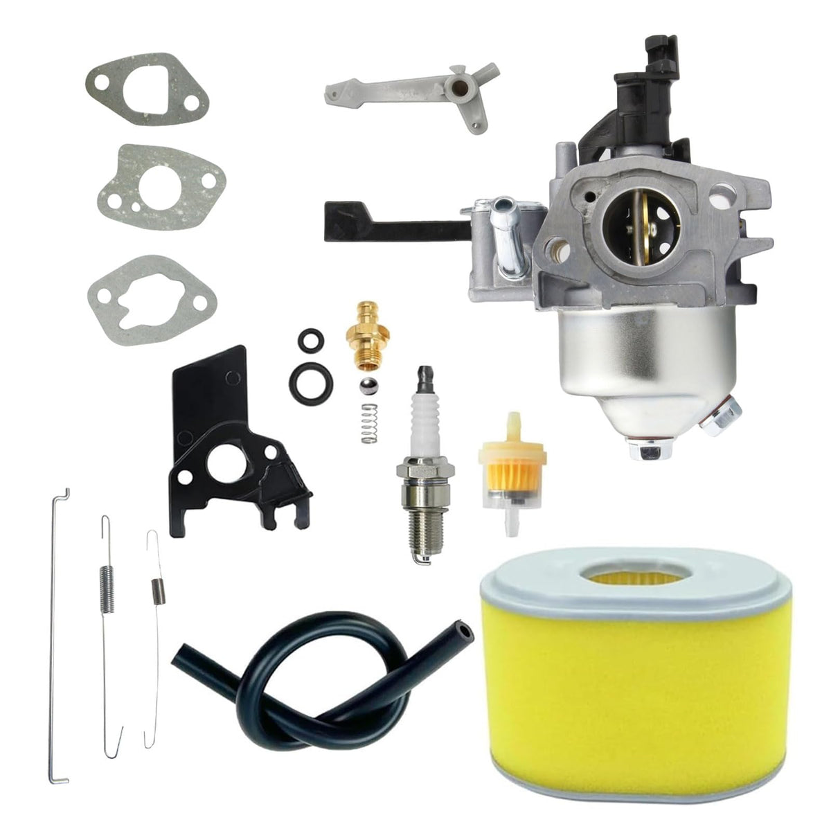 Koubliztic PW3200 carburetor assembly for Husqvarna PW3200 improves engine performance