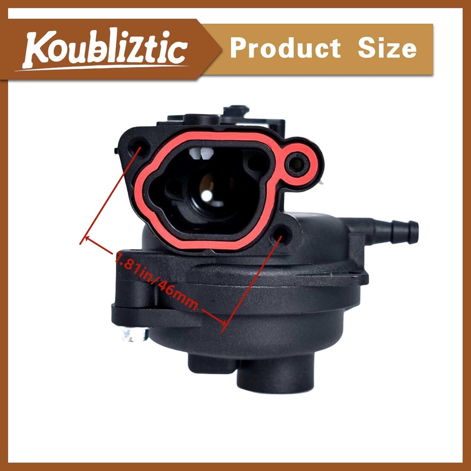 TB100 air filter cover secures the filter for consistent airflow