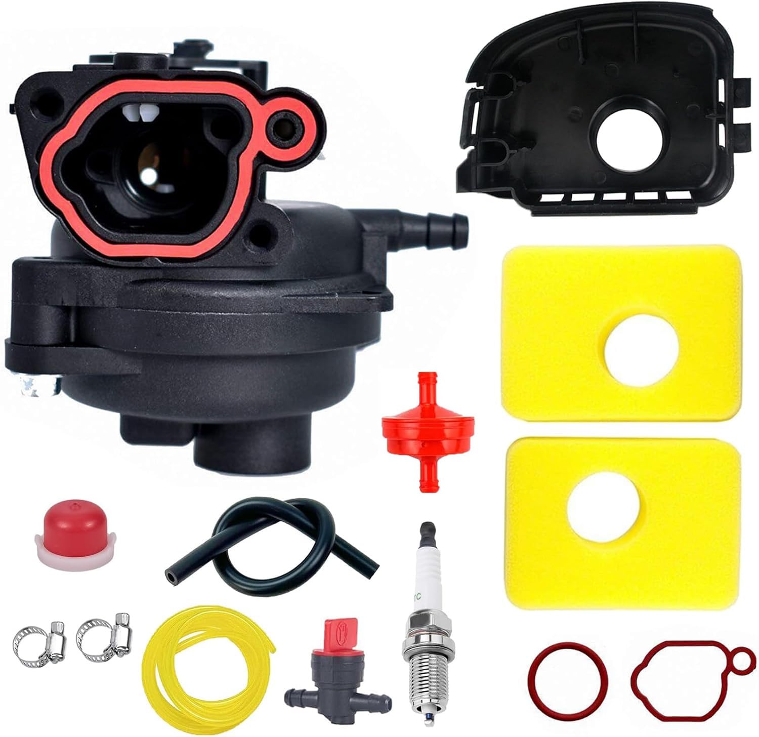 Koubliztic TB100 carburetor tune-up kit for Troy-Bilt boosts mower starting and reliability
