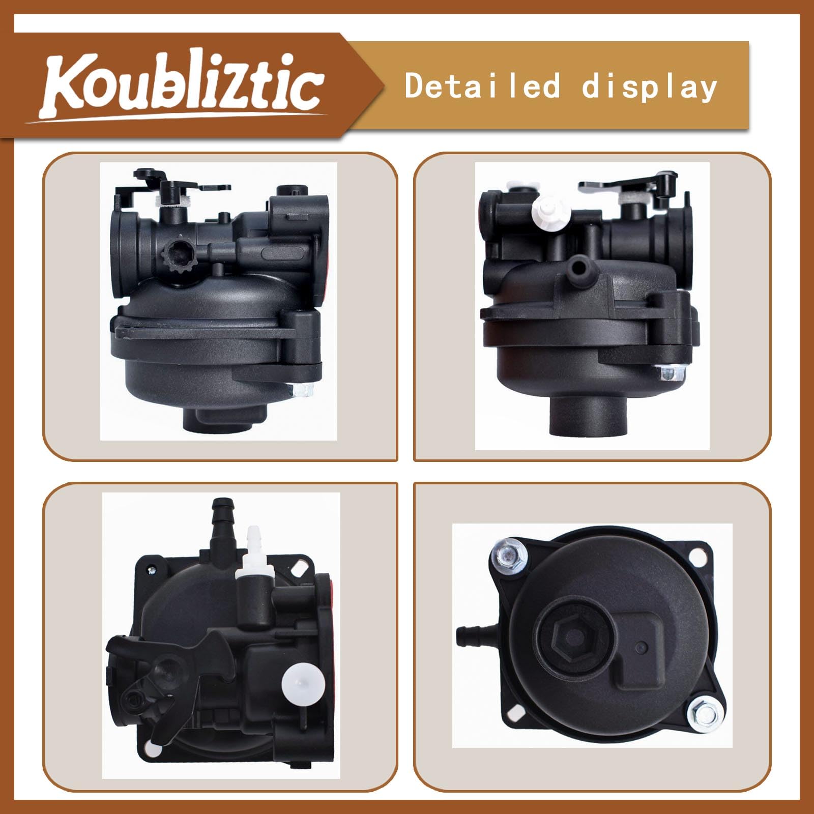 Koubliztic throat clamps with install guide included