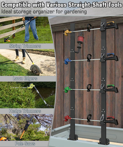Koutemie built-in line holder keeps spare line tidy and reachable.