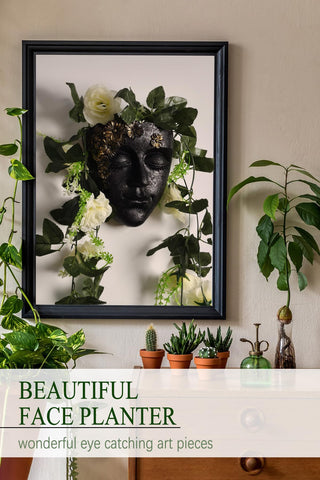 KOXHERO easy-mount face planter enables simple hanging and rearrangement