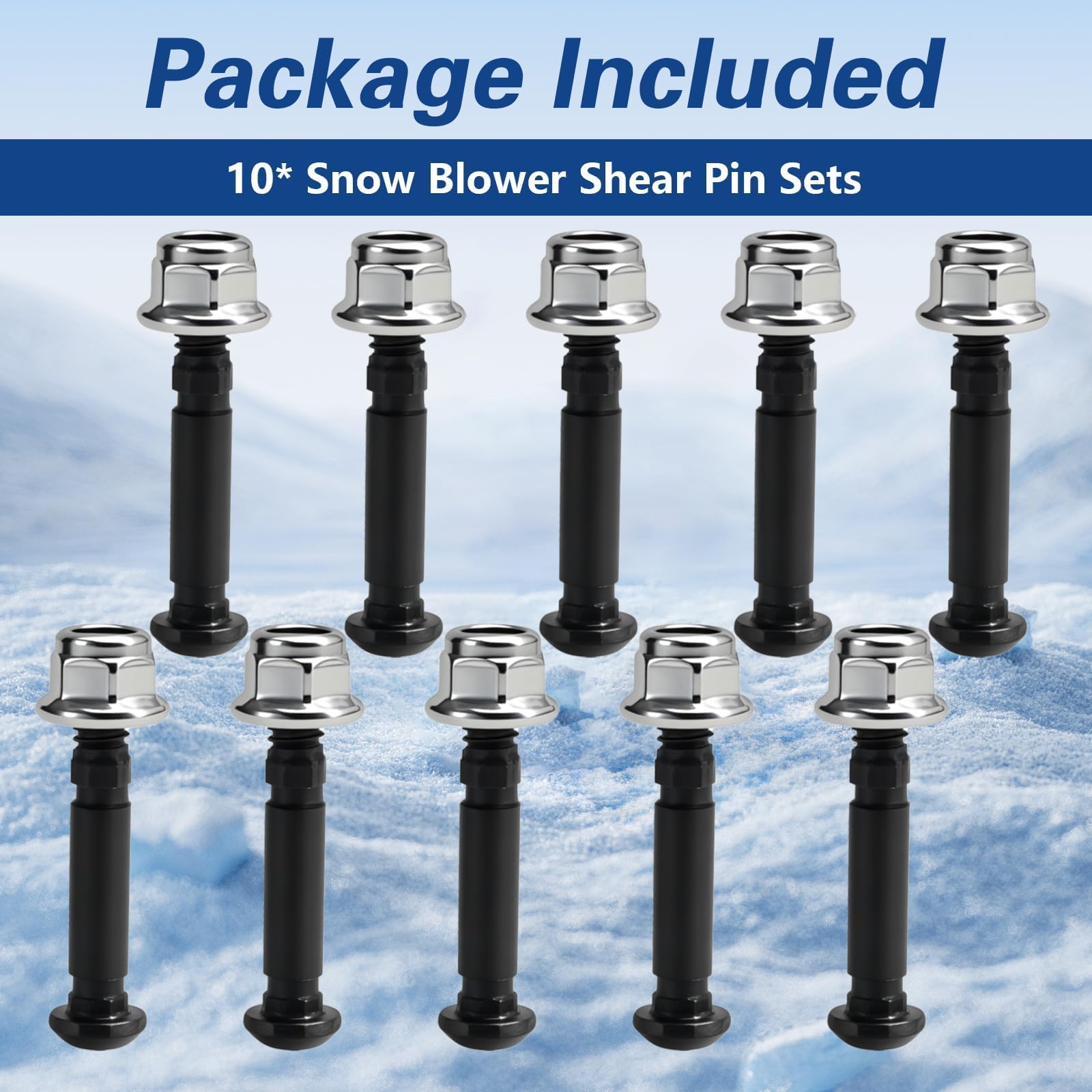 KPALAG nylon-insert lock nuts prevent loosening in cold snow