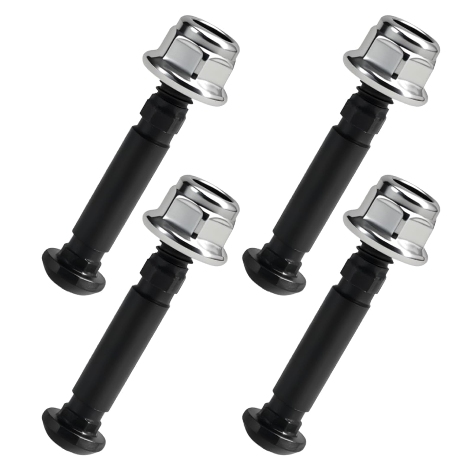 KPALAG snow blower shear pin set closeup showing sturdy 1045 steel pins for reliable replacement