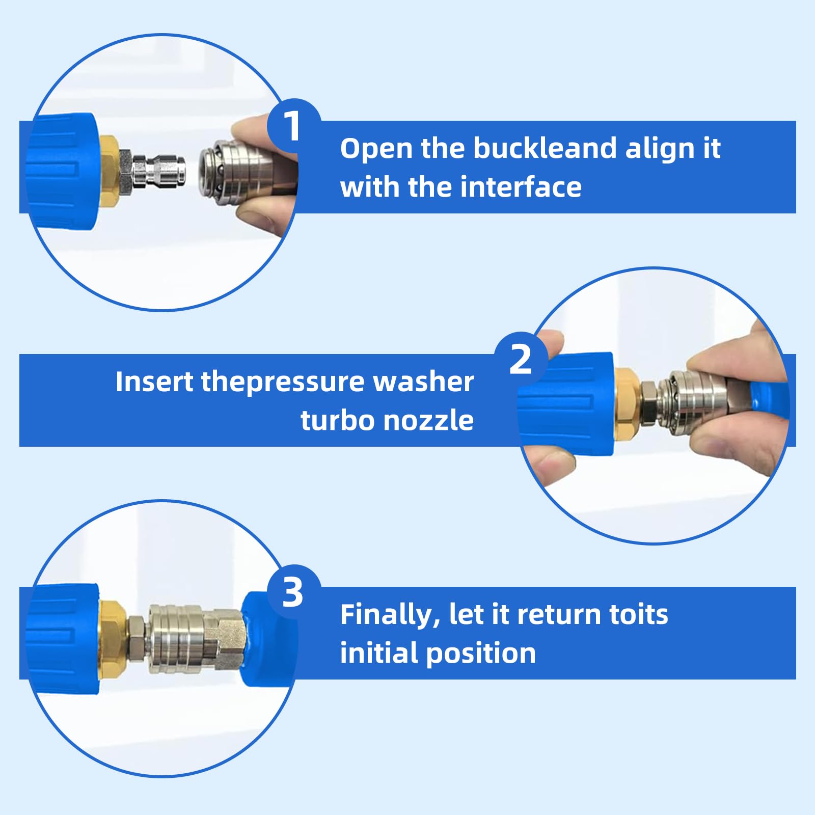 KPAPD 4000 PSI nozzle tackles stubborn stains on tough surfaces.