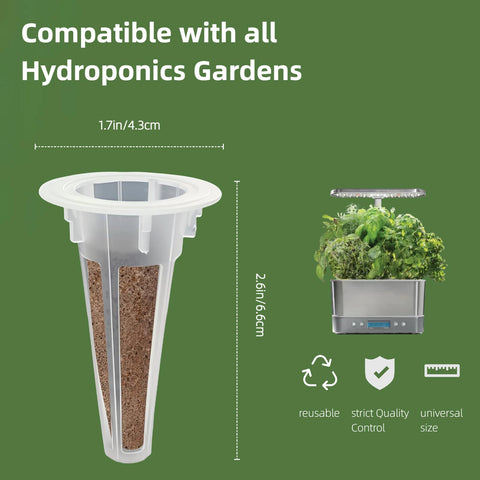 KPWIN indoor herb garden setup with fresh greens.