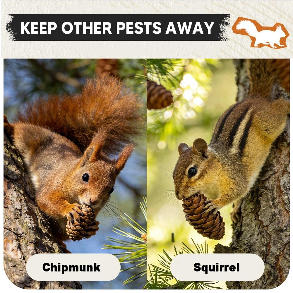 KQCWKH Squirrel Repellent attic pouch reduces gnawing inside the home