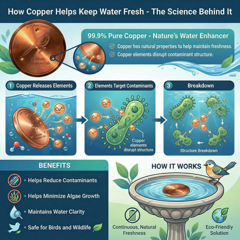 KraAra pure copper insert offers simple maintenance without tablets.