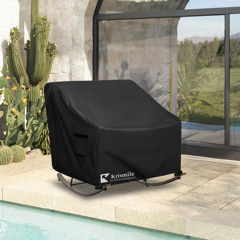 Krismile cover easy-clean design rinses clean with a hose after exposure to dirt.
