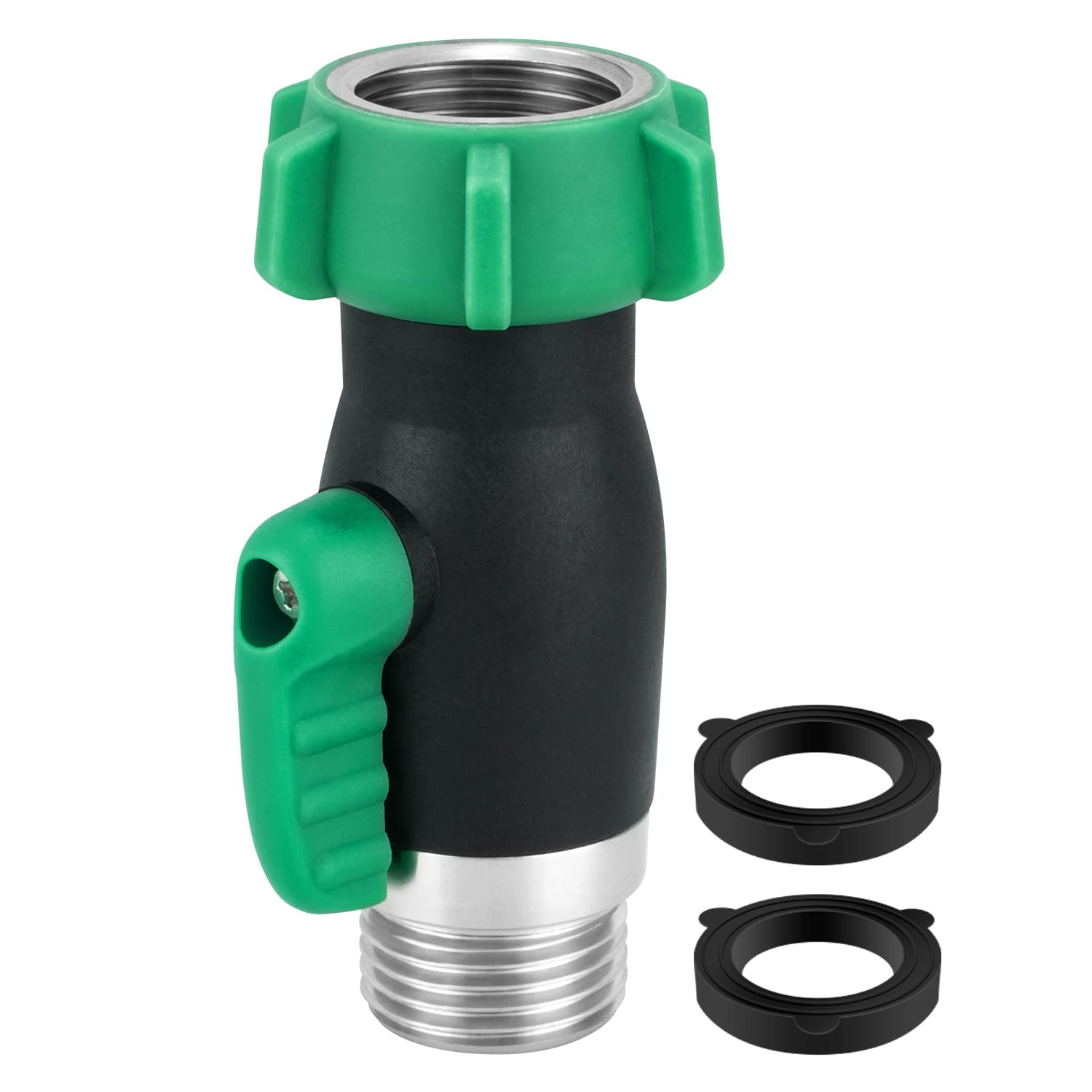 Kruuvax 304 stainless valve body with rust-proof outdoor durability.