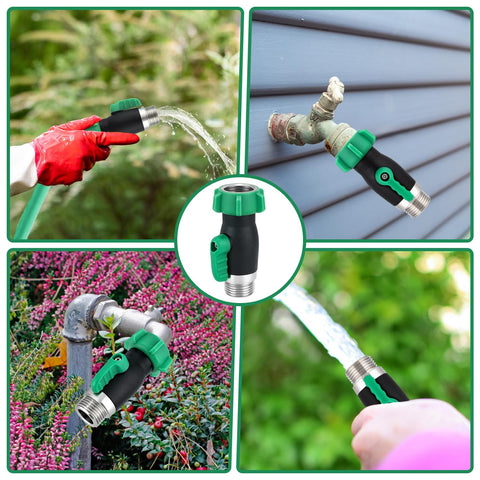 Kruuvax easy-install design with leak-proof rubber washer for gardening.