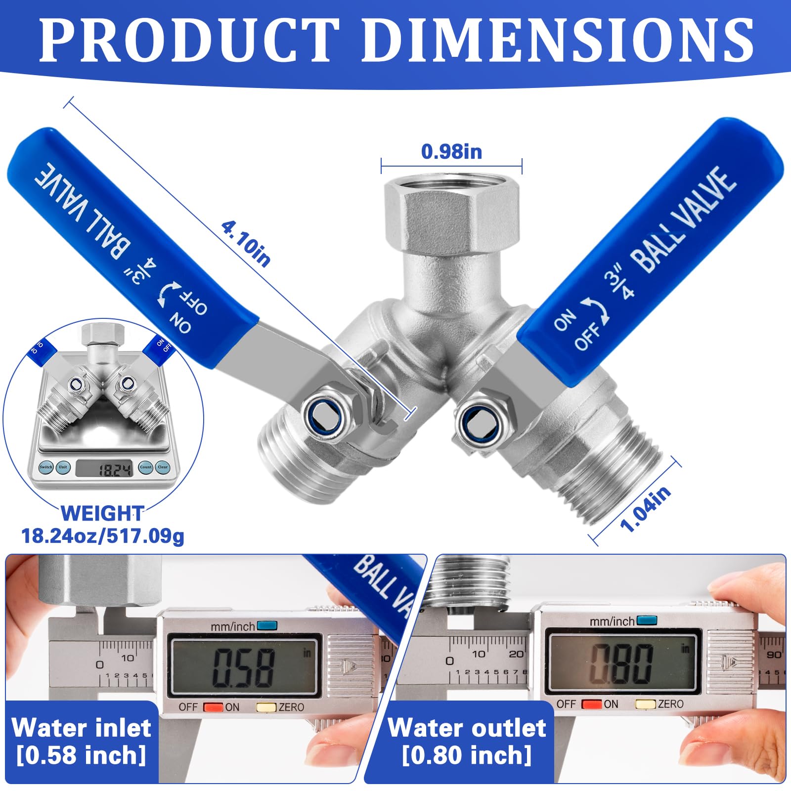 Kruuvax full-flow design maximizes water delivery with minimal resistance.