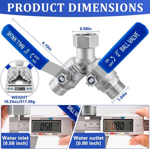 Kruuvax full-flow design maximizes water delivery with minimal resistance.