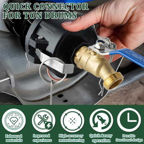 Large rubber gaskets in Kruuvax design for a watertight seal