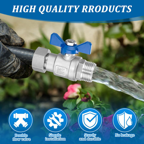 Kruuvax leak-proof seal with washers and tape prevents drips during use.